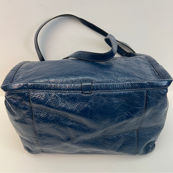 Marc Jacobs The Leather Tote Bag in Teal - Picture 7 of 9